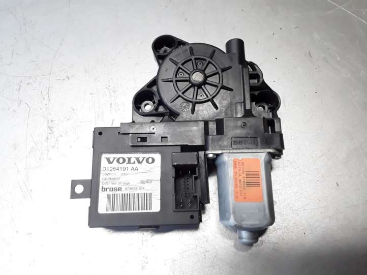 31264191AA Volvo V50 Galinis varikliukas langų pakėlėjo