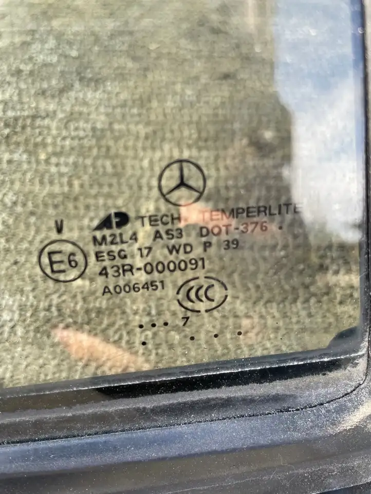 Mercedes-Benz ML W164 (2005 - 2011) Форточка двери — фото 3