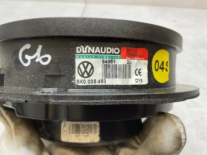 Volkswagen Golf VI (2009 - 2013) 5K0035453 Динамики задних дверей — фото 4