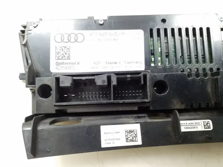 Audi A4 S4 B8 8K (2007 - 2011) 8T1820043AH Блок управления кондиционером — фото 3