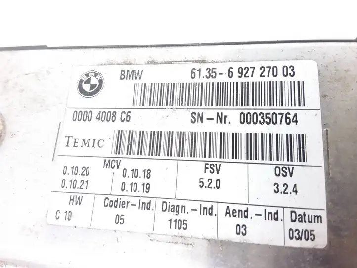 BMW 5 E60 E61 (2004 - 2010) 6927270 Блок управления сиденьем — фото 2