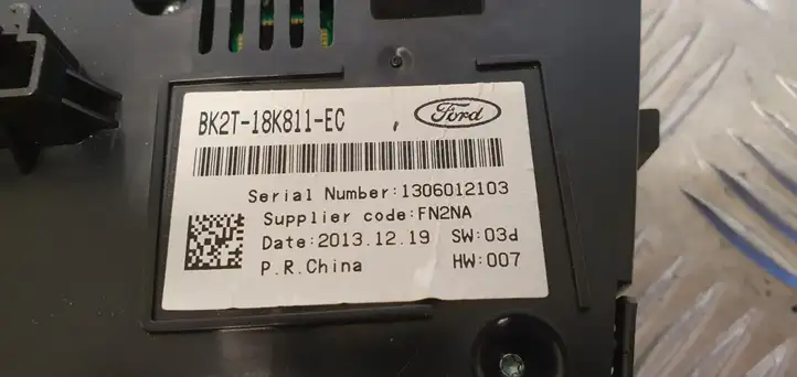 Ford Transit - Tourneo Connect (2009 - 2017) BK2T18K811EC Контроллер мультимедийной системы — фото 2
