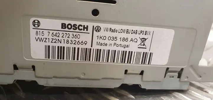 Volkswagen PASSAT B7 (2011 - 2014) 1K0035186 Магнитола / мультимедийная система — фото 3
