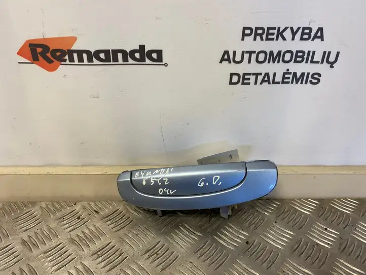 Hyundai Getz (2002 - 2005) Наружная ручка задней двери — фото 1