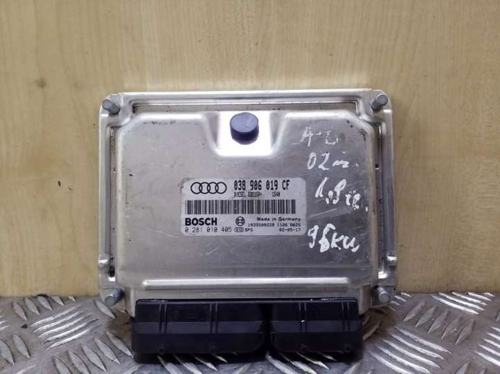 038906019CF Audi A6 S6 C5 4B Variklio valdymo blokas