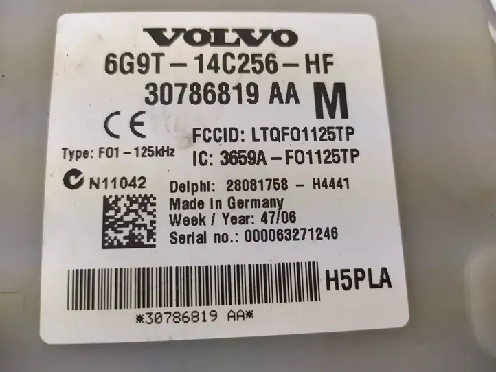 Volvo XC60 (2008 - 2013) 6G9T14C256HF Блок предохранителей — фото 5