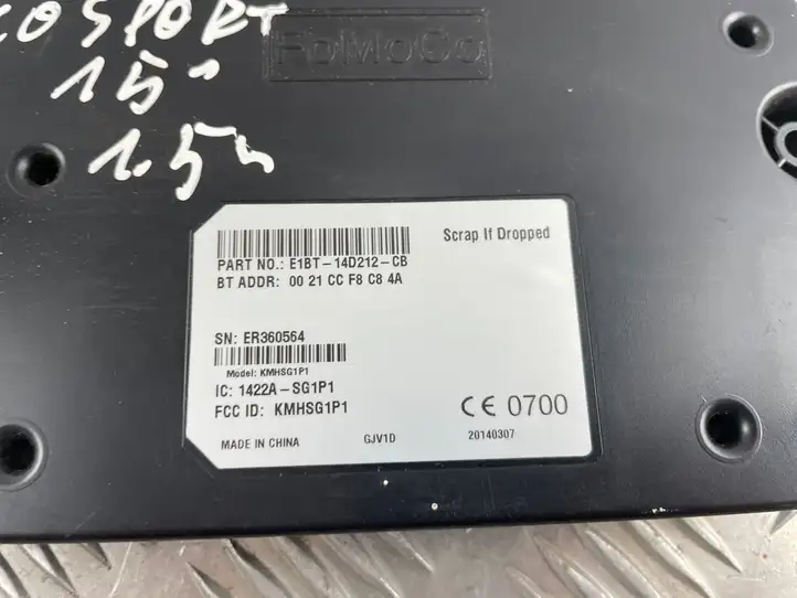 Ford Ecosport (2013 - 2018) 1422ASG1P1 Bluetooth модуль — фото 4
