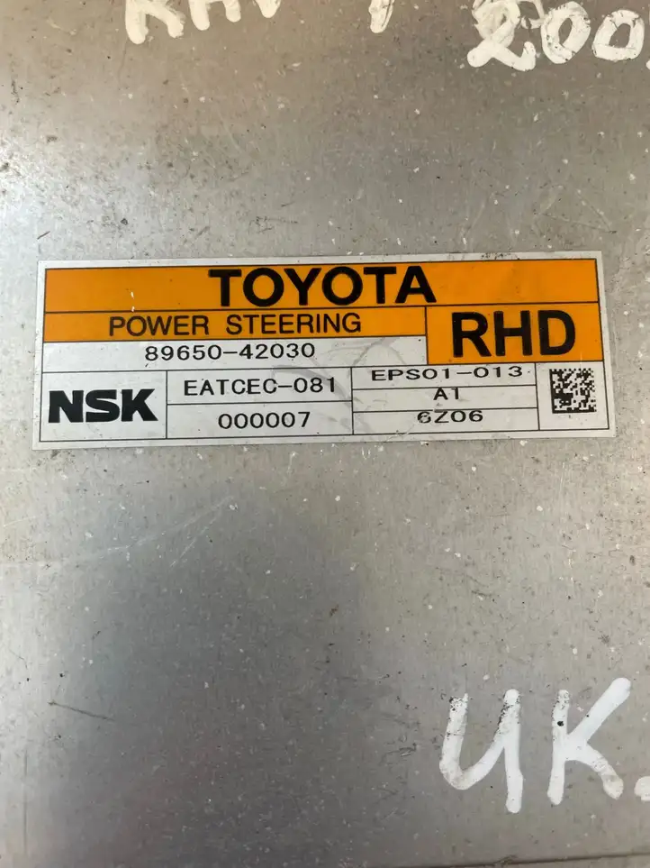 Toyota RAV 4 (XA30) (2006 - 2016) 8965042030 Блок управления усилителем руля — фото 2