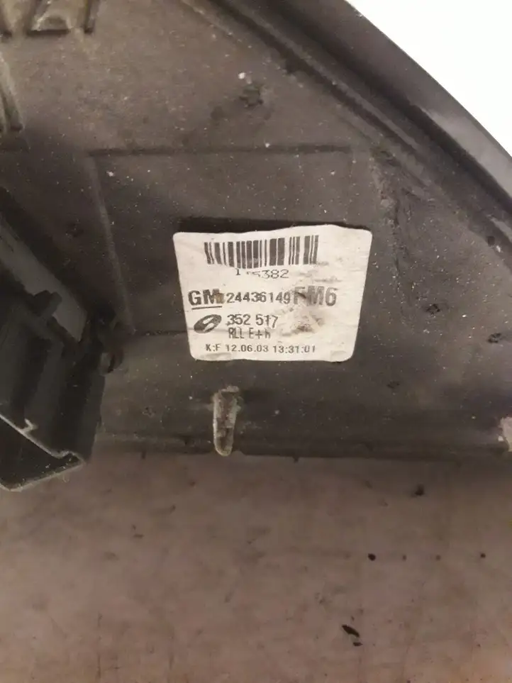 Opel Vectra C (2005 - 2009) 24436149 Боковое зеркало с электроприводом — фото 3