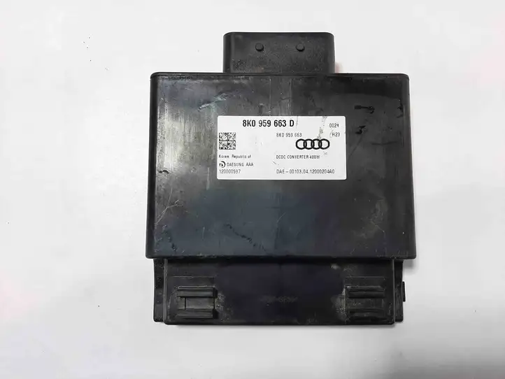 Audi A6 C7 (2011 - 2014) 8K0959663D Преобразователь напряжения — фото 1