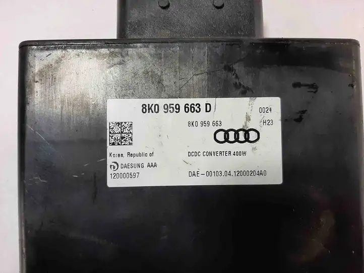 Audi A6 C7 (2011 - 2014) 8K0959663D Преобразователь напряжения — фото 3