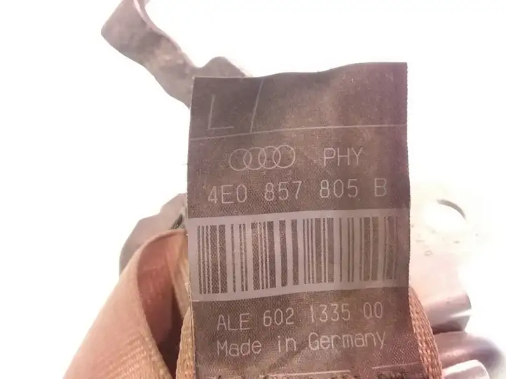 Audi A8 S8 D2 4D (1999 - 2002) 4E0857805B Задний ремень безопасности — фото 3