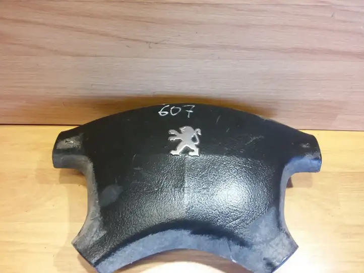 Peugeot 607 (2000 - 2004) 96294407 Подушка безопасности руля — фото 1