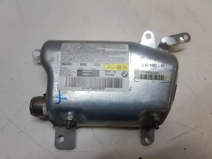 BMW 5 E60 E61 (2004 - 2010) 7034059 Подушка безопасности задней двери — фото 1
