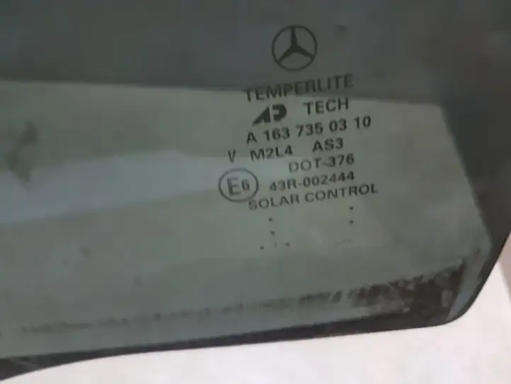 Mercedes-Benz ML W163 (1997 - 2005) Стекло задней двери — фото 2