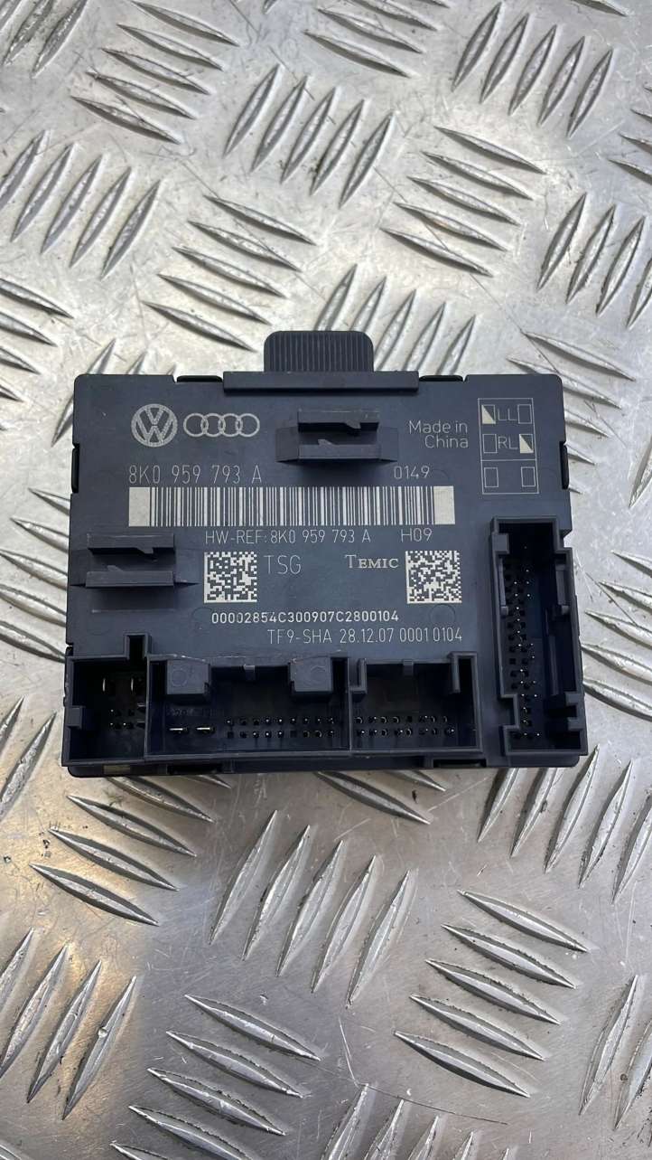 8K0959793A Audi A5 8T 8F Durų elektronikos valdymo blokas