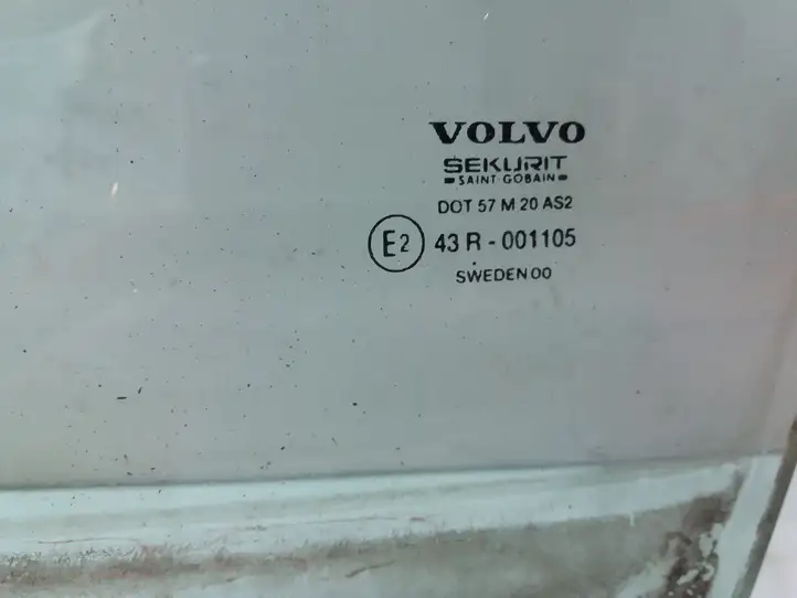 Volvo S80 (1998 - 2004) 43R001105 Стекло задней двери — фото 2