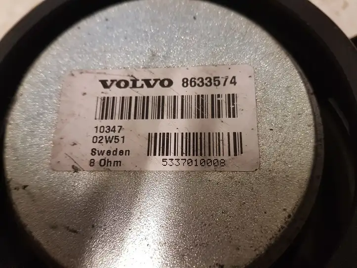 Volvo S60 (2000 - 2004) 8633574 Динамики задних дверей — фото 3