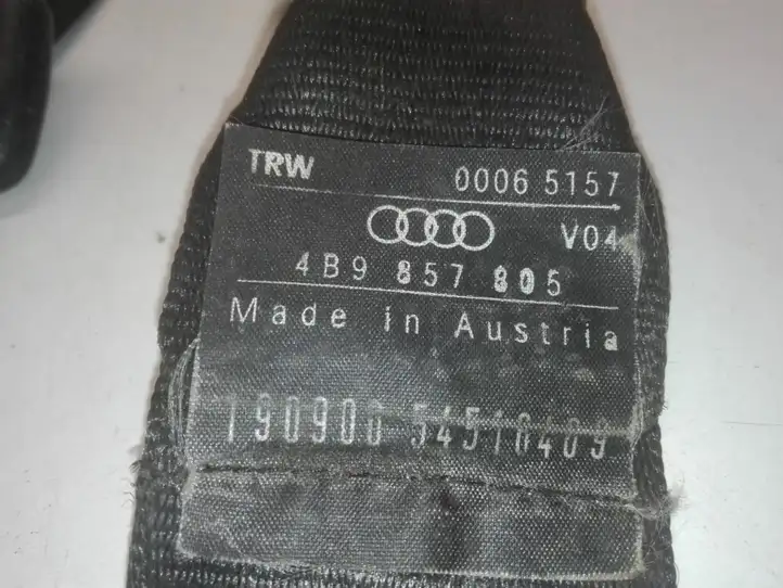 Audi A6 Allroad C5 (2000 - 2006) 4B9857805 Задний ремень безопасности — фото 3