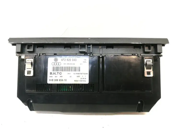Audi A6 (2008 - 2011)  4F2820043 Блок управления кондиционера воздуха / климата/ печки (в салоне)