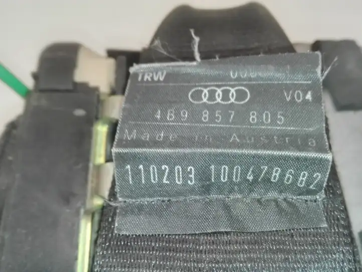 Audi A6 Allroad C5 (2000 - 2006) 4B9857805 Задний ремень безопасности — фото 4