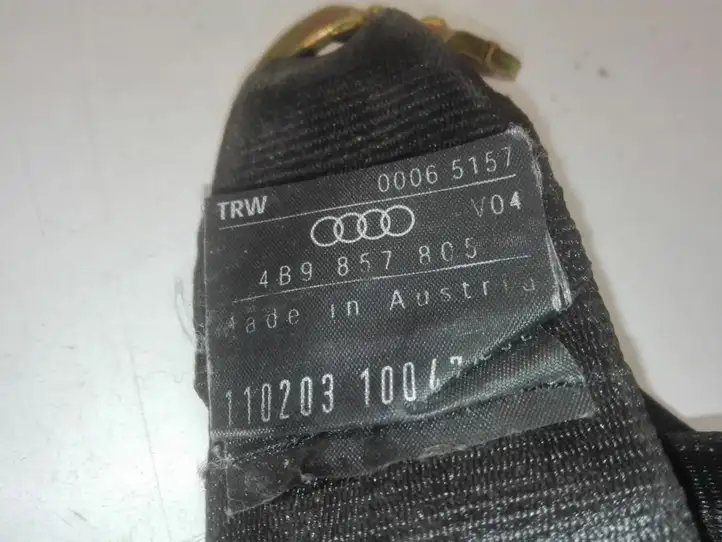 Audi A6 Allroad C5 (2000 - 2006) 4B9857805 Задний ремень безопасности — фото 3