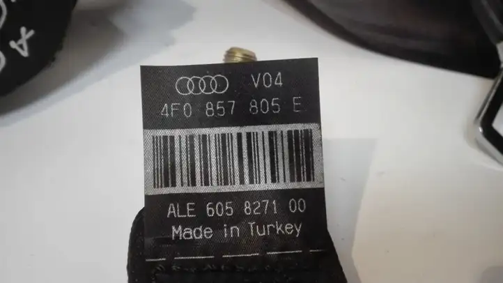 Audi A6 S6 C6 4F (2004 - 2008) 4F0857805E Задний ремень безопасности — фото 2