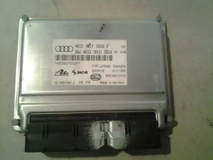 Audi A8 S8 D3 4E (2005 - 2007) 4E0907553F Блок управления подвеской — фото 1
