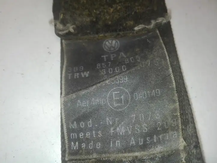 Volkswagen PASSAT B5 (1997 - 2000) 3B9857805 Задний ремень безопасности — фото 4