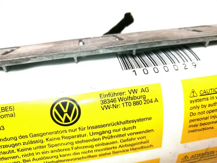 Volkswagen Touran I (2003 - 2010) 1T0880204A Подушка безопасности пассажира — фото 5