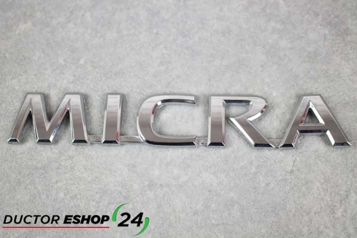 Nissan Micra Kiti ženkliukai/ užrašai