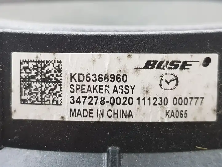 Mazda CX-5 (2011 - 2015) KD5366960 Динамики задних дверей — фото 2