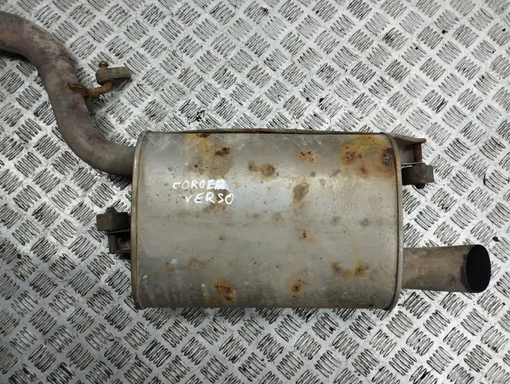 Toyota Corolla Verso AR10 (2004 - 2009) Глушитель — фото 4