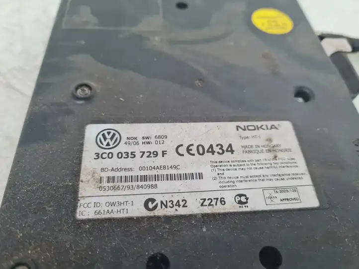 Volkswagen PASSAT B6 (2005 - 2010) 3C0035729F Блок GSM — фото 2