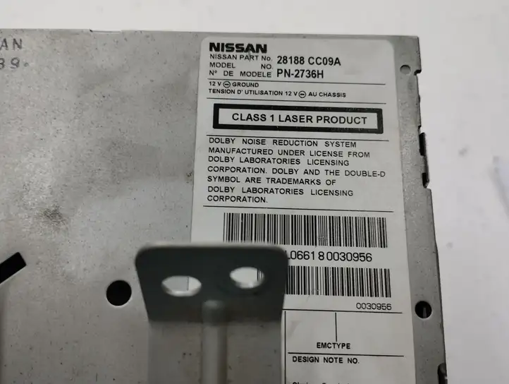 Nissan Murano Z50 (2002 - 2008) 28188CC09A Магнитола / мультимедийная система — фото 6