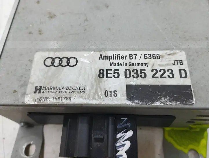 Audi A4 S4 B6 8E 8H (2000 - 2006) 7561766 Усилитель звука — фото 8