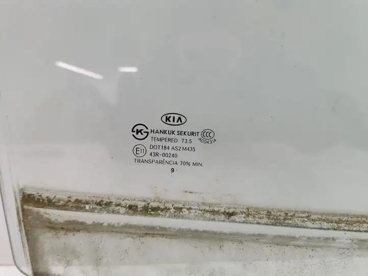 Kia Carens II (2006 - 2012) E1143R00240 Стекло задней двери — фото 2
