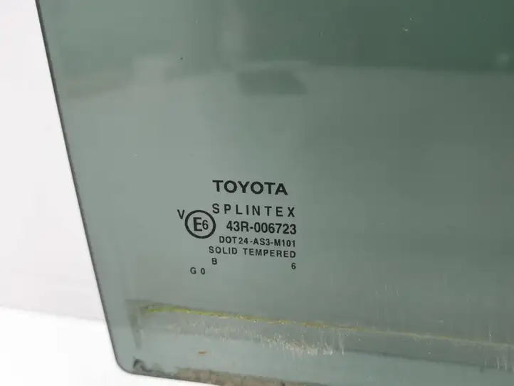 Toyota Avensis T250 (2006 - 2009) E643R006723 Стекло задней двери — фото 2