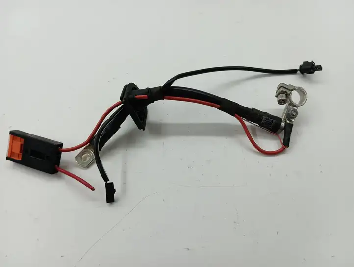 Porsche Cayenne (92A) (2011 - 2017) 7P5971225B Плюсовой провод аккумулятора — фото 4