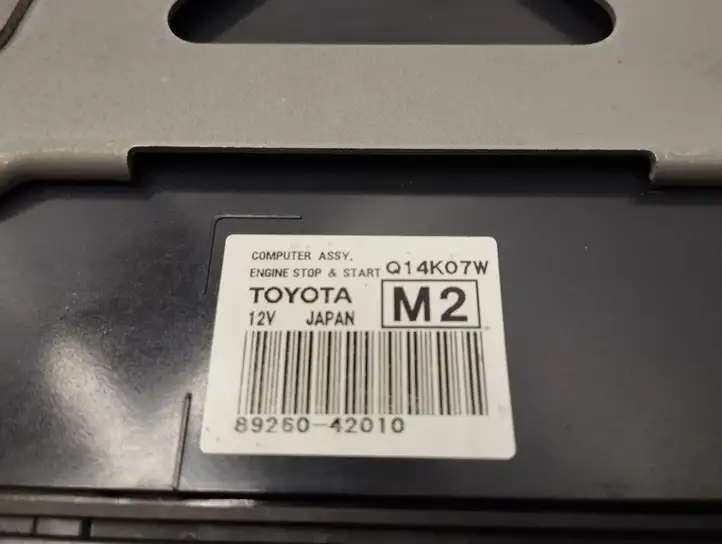 Toyota RAV 4 (XA40) (2012 - 2018) 8926042010 Модуль Start/Stop — фото 7