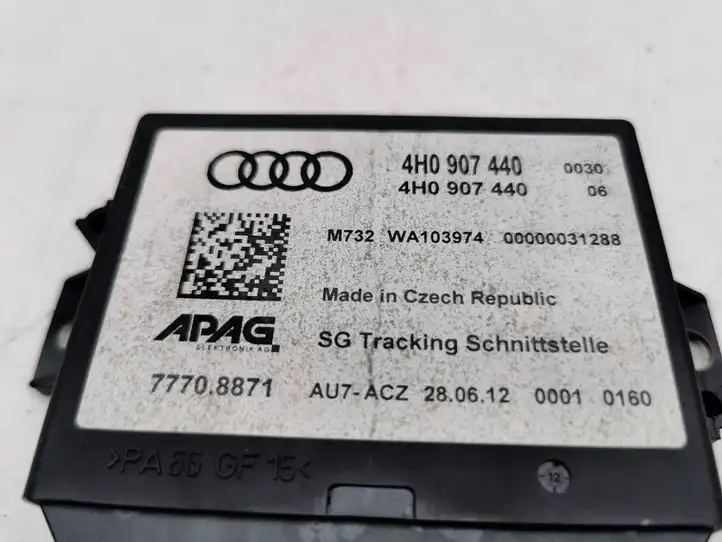 Audi A7 S7 4G (2010 - 2014) 4H0907440 Блок навигации GPS — фото 5