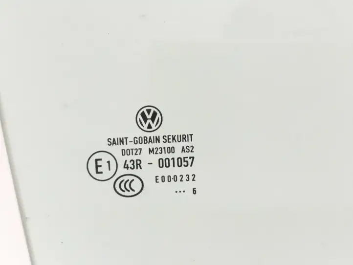Volkswagen Golf Plus (2004 - 2008) 43R001057 Стекло задней двери — фото 2