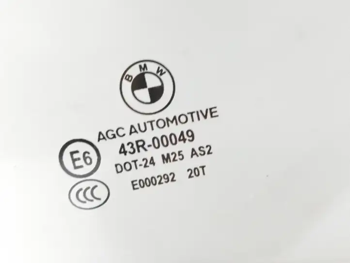 BMW 5 F10 F11 (2009 - 2016) 43R00049 Стекло задней двери — фото 2