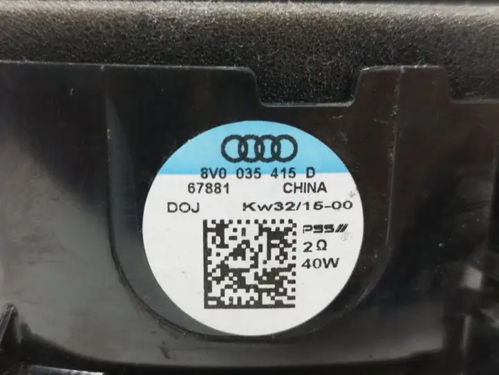 Audi A3/S3 8V (2012 - 2016) 8V0035415D Динамики передних дверей — фото 2