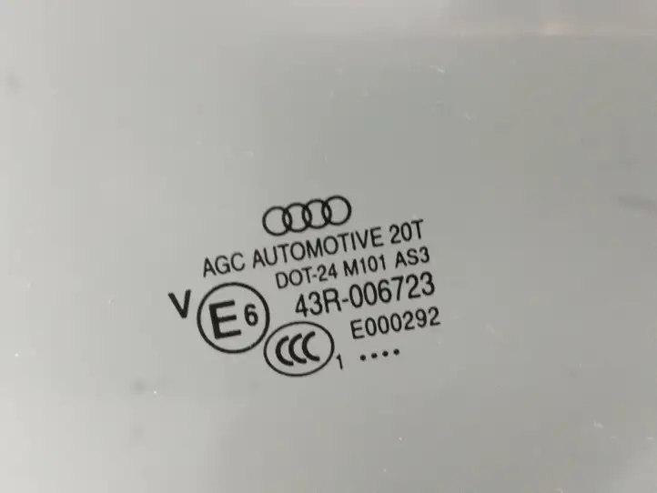 Audi Q5 SQ5 (2008 - 2012) 43R006723 Стекло задней двери — фото 4