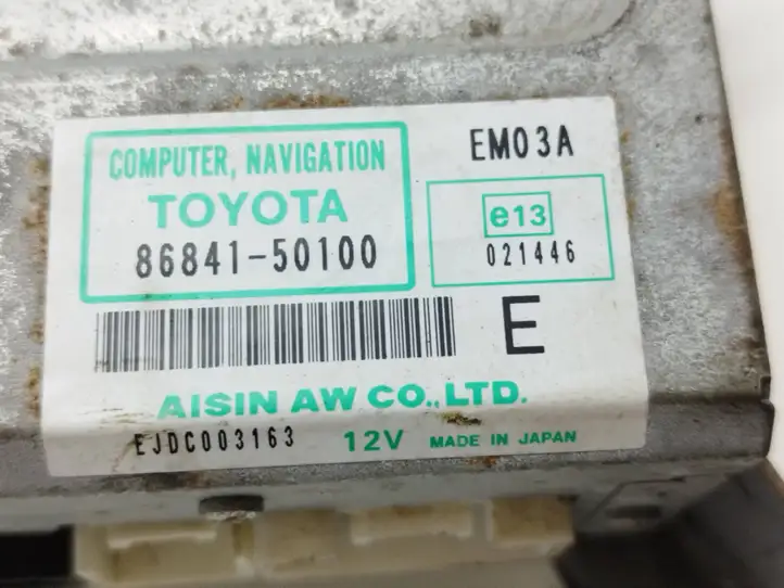 Toyota Prius (XW20) (2003 - 2009) 8684150100 Навигационный привод CD/DVD — фото 2