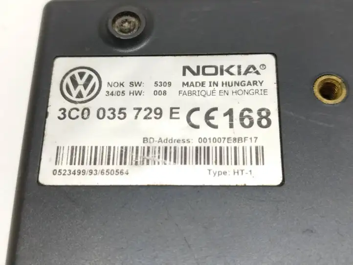 Volkswagen PASSAT B6 (2005 - 2010) 3C0035729E Блок GSM — фото 5