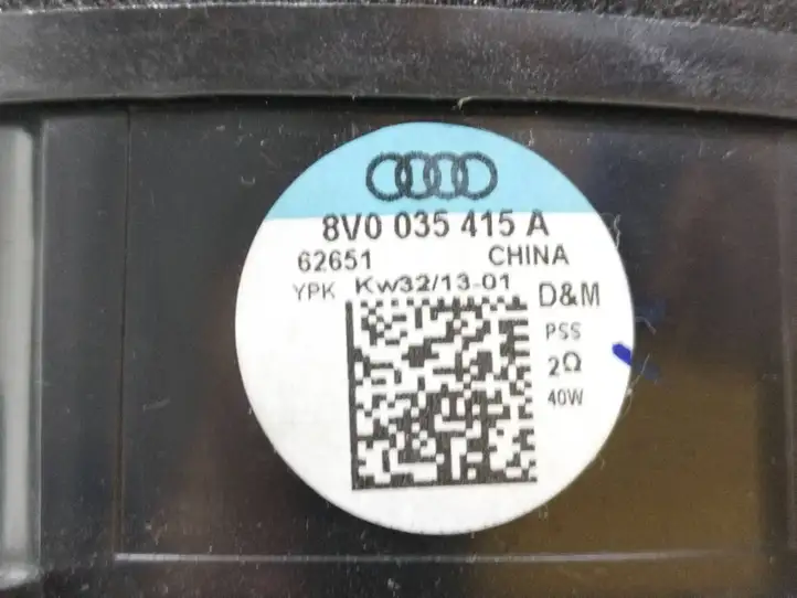 Audi A3/S3 8V (2012 - 2016) 8V0035415A Динамики передних дверей — фото 6