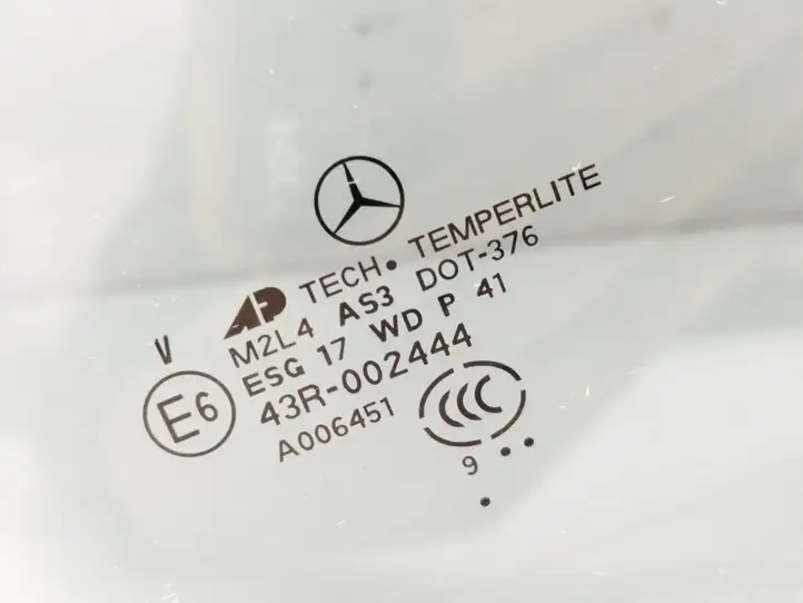 Mercedes-Benz GL X164 (2006 - 2012) 43R002444 Стекло задней двери — фото 4