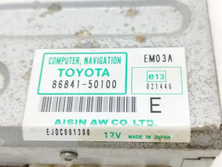 Toyota Prius (XW20) (2003 - 2009) 8684150100 Навигационный привод CD/DVD — фото 6